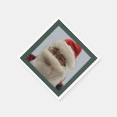 Santa Paper Napkin Serviette (Ecke)