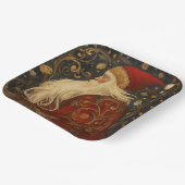 Santa Pappteller (Gewinkelt)