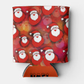 Santa Pattern Dosenkühler (Vorderseite)