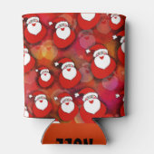 Santa Pattern Dosenkühler (Rückseite)