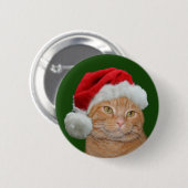 Santa Paws Button (Vorne & Hinten)