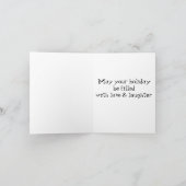 Santa Paws Card Feiertagskarte (Innenseite)