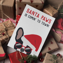 Santa Paws Christmas French Bulldog