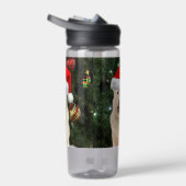 Santa Paws - Crystal the Husky Dog Weihnachten Trinkflasche (Rechts)
