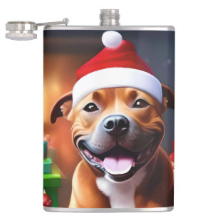 "Santa Paws: Eine Feierliche Überraschung für die Flachmann