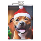 "Santa Paws: Eine Feierliche Überraschung für die Flachmann (Vorderseite)