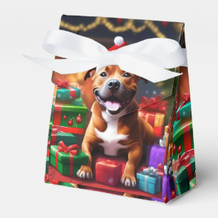 "Santa Paws: Eine Feierliche Überraschung für die  Geschenkschachtel