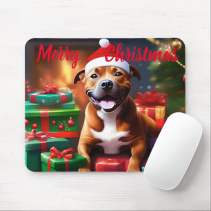 "Santa Paws: Eine Feierliche Überraschung für die Mousepad
