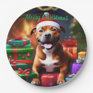 "Santa Paws: Eine Feierliche Überraschung für die Pappteller