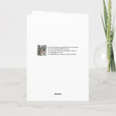 "Santa Paws" Feiertagskarte (Rückseite)