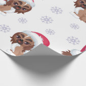 Santa Paws Geschenkpapier (Ecke)