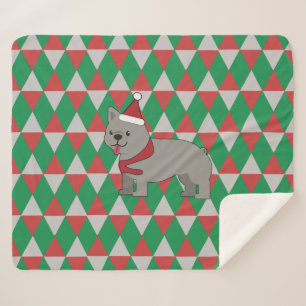 Santa Paws Holiday Diamanten Hund Sherpadecke