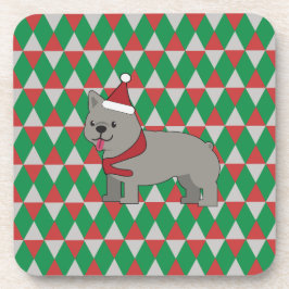 Santa Paws Holiday Getränkeuntersetzer