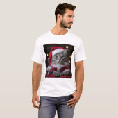 Santa Paws in Holiday Glow T-Shirt (Vorne ganz)