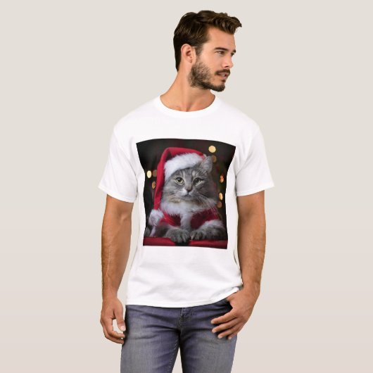 Santa Paws in Holiday Glow T-Shirt (Vorne ganz)