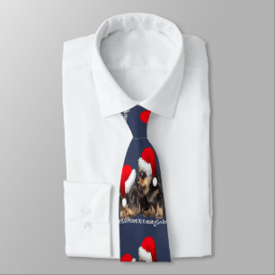 Santa Paws kommt in die Stadt Niedliche Rottweiler Krawatte