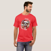 Santa Paws kommt in die Stadt T-Shirt (Vorne ganz)