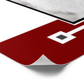 Santa Paws kommt Weihnachten in die Stadt Poster (Ecke)