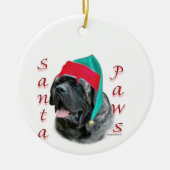 Santa Paws Mastiff Ornament (Vorne)