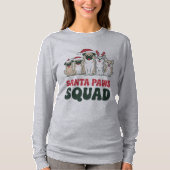 Santa Paws Squad T-Shirt (Vorderseite)