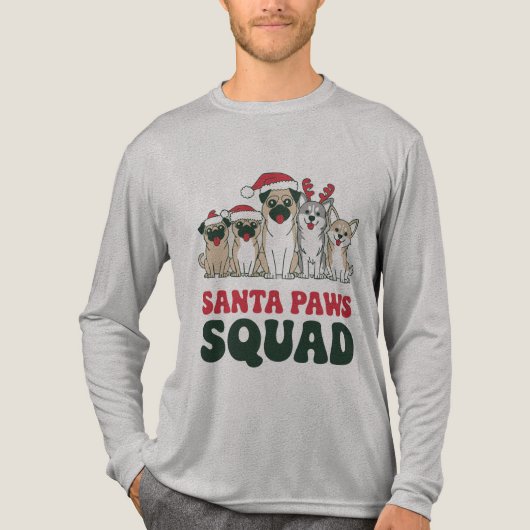 Santa Paws Squad Tee (Vorderseite)