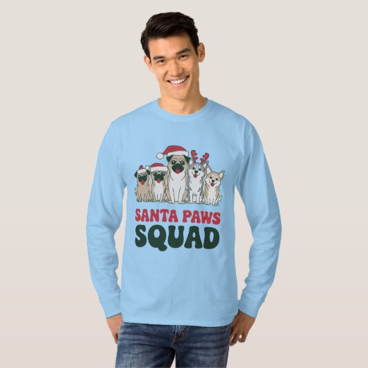 Santa Paws Squad Tee (Vorne ganz)