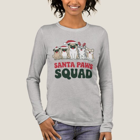 Santa Paws Squad Tee (Vorderseite)