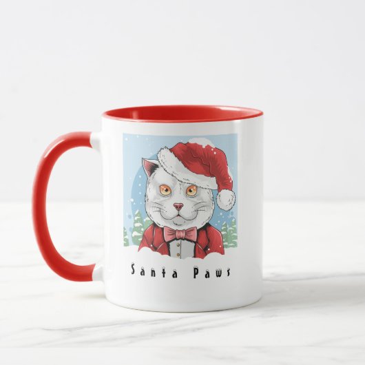 Santa Paws Tasse (Links)
