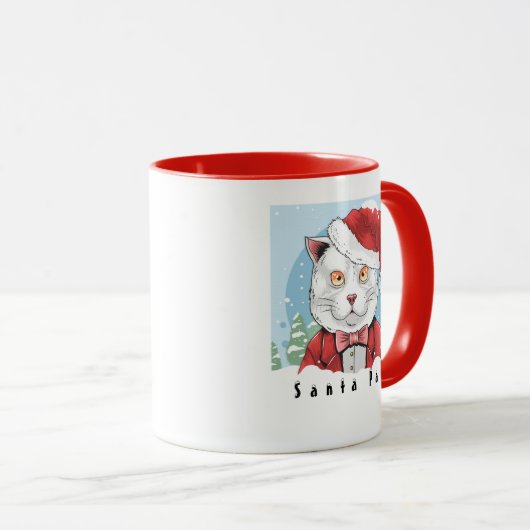 Santa Paws Tasse (VorderseiteRechts)