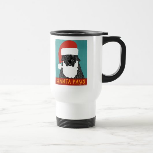 Santa Paws - Travel Mug _Stephen Huneck Reisebecher (Rechts)