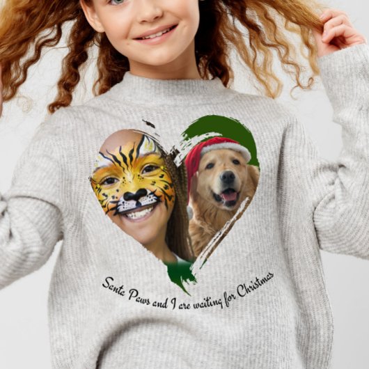 Santa Paws und ich Kinder T-Shirt