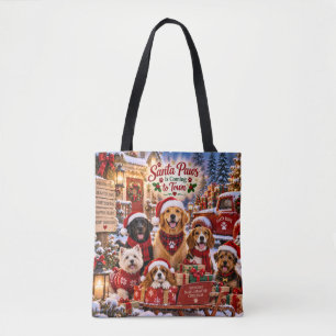 Santa Paws Weihnachts-Hund-Tasche Tasche