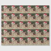 Santa Paws - Weimaraner Stil - Packpapier (Flach)