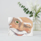 Santa - Pc H Feiertagspostkarte (Stehend Vorderseite)
