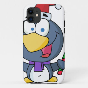 Santa Penguin mit Candy Cane Case-Mate iPhone Hülle