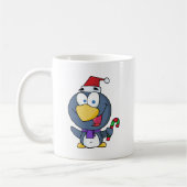 Santa Penguin mit Candy Cane Kaffeetasse (Links)
