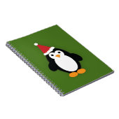 Santa Penguin Notizblock (Rechte Seite)