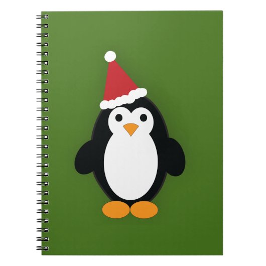 Santa Penguin Notizblock (Vorderseite)
