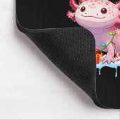 Santa Penguin Riding Axolotl Rentier Christmas Se Mousepad (Ecke)