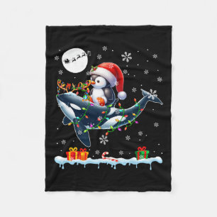 Santa Penguin Ristorante della Carrà Fleecedecke