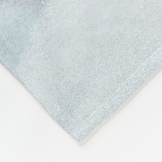 Santa Penguins Fleece Blanket (Ecke)