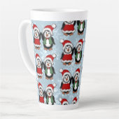 Santa Penguins Holiday Milchtasse (Linke Ecke)
