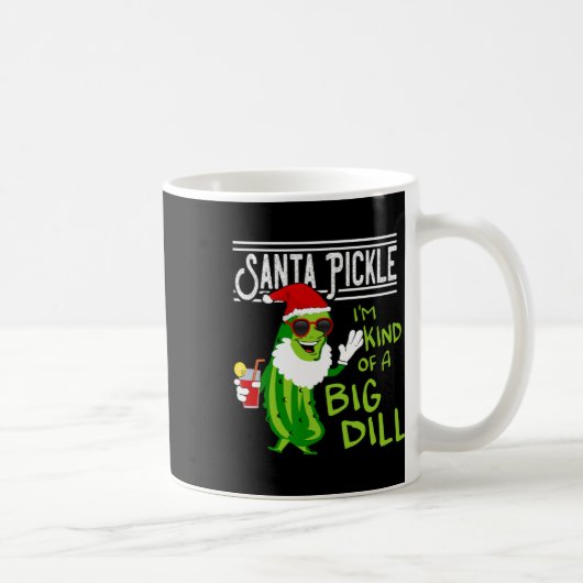 Santa Pickle Weihnachten im Juli  Kaffeetasse (Rechts)