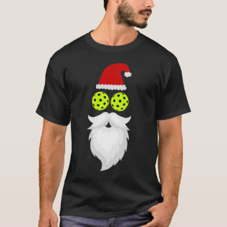 Santa Pickleball - T - Shirt für das Pickleball