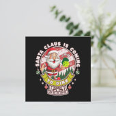 Santa Pickleball Weihnachten, Funny Santa (Stehend Vorderseite)