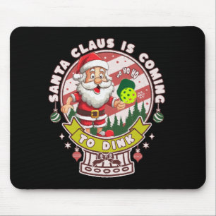 Santa Pickleball Weihnachten, Lustiger Santa  Mousepad