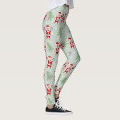 Santa Pig Gifts Muster Leggings (Rechts)