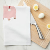 Santa Pig Küchentuch (Viertel Falte)