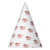 Santa Pig Partyhütchen (Links)