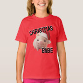 Santa Piggy Shirt (Vorderseite)